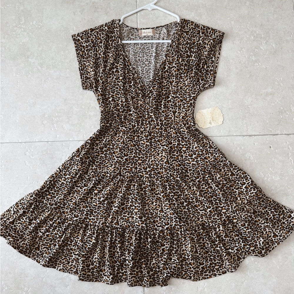 Altar’d State Leopard Print Dress Size XS - NWT